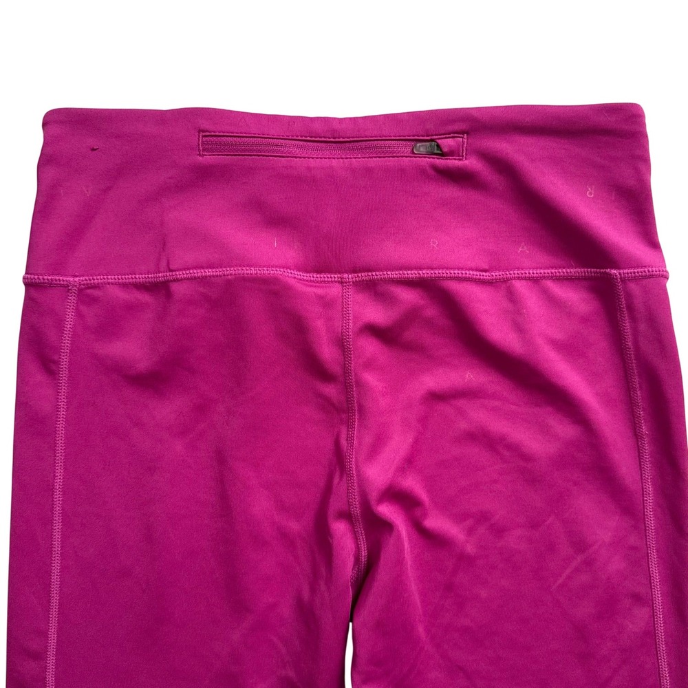 Nike Air Dri Fit Magenta Pink Leggings Cropped Athletic Workout Womens Size M - Picture 11 of 11